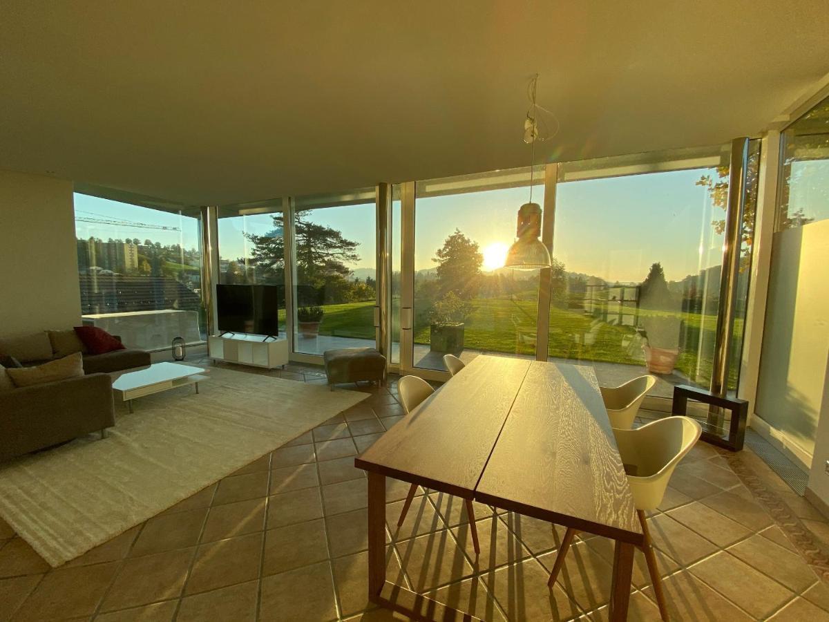 Exklusive Mini-Villa mit viel Platz Herisau Exterior foto